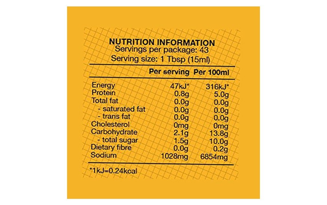 Woh Hup Premium Light Soy Sauce    Bottle  640 millilitre